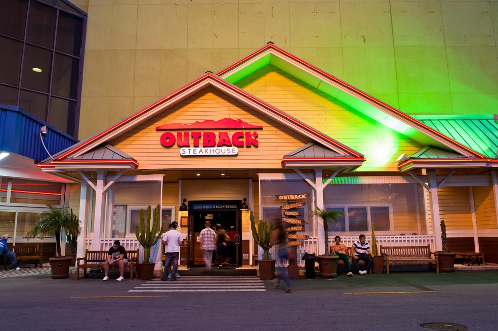 Outback’s comparable sales in Brazil decreased by 0.7% in the first quarter of this year, with a 3.7% drop in customer traffic — Foto: Avener Prado/Folhapress