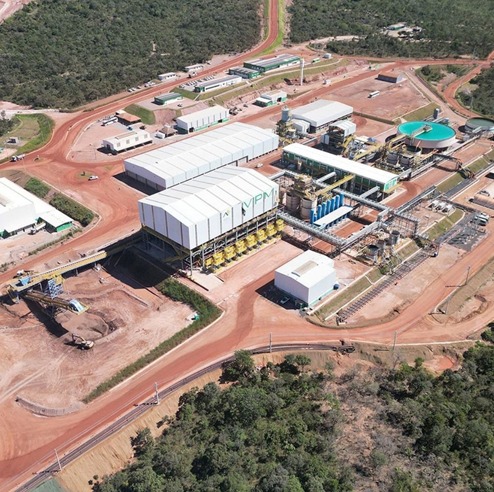 Serra Verde, in Minaçu (Goiás), is the only one in Brazil with an operating mine — Foto: Divulgação/Serra Verde