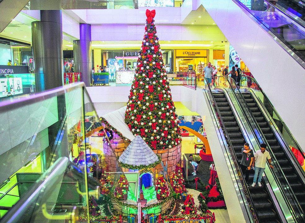 CNC projects R$72.7 billion in Christmas sales, up 2.1% in real terms — Foto: Lola Silva/Folhapress