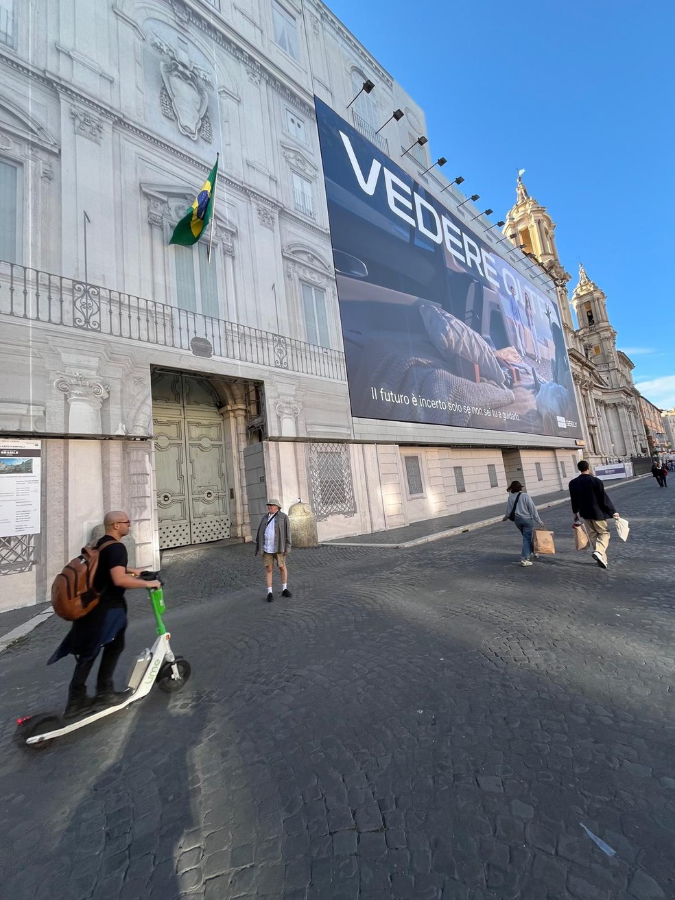 Brazil shocks Rome with embassy ad for Geely
