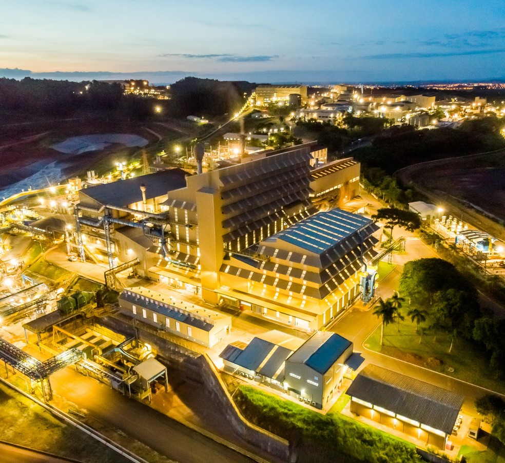 CBMM unit in Araxá (MG): The company’s annual niobium production capacity exceeds current global demand — Foto: Divulgação