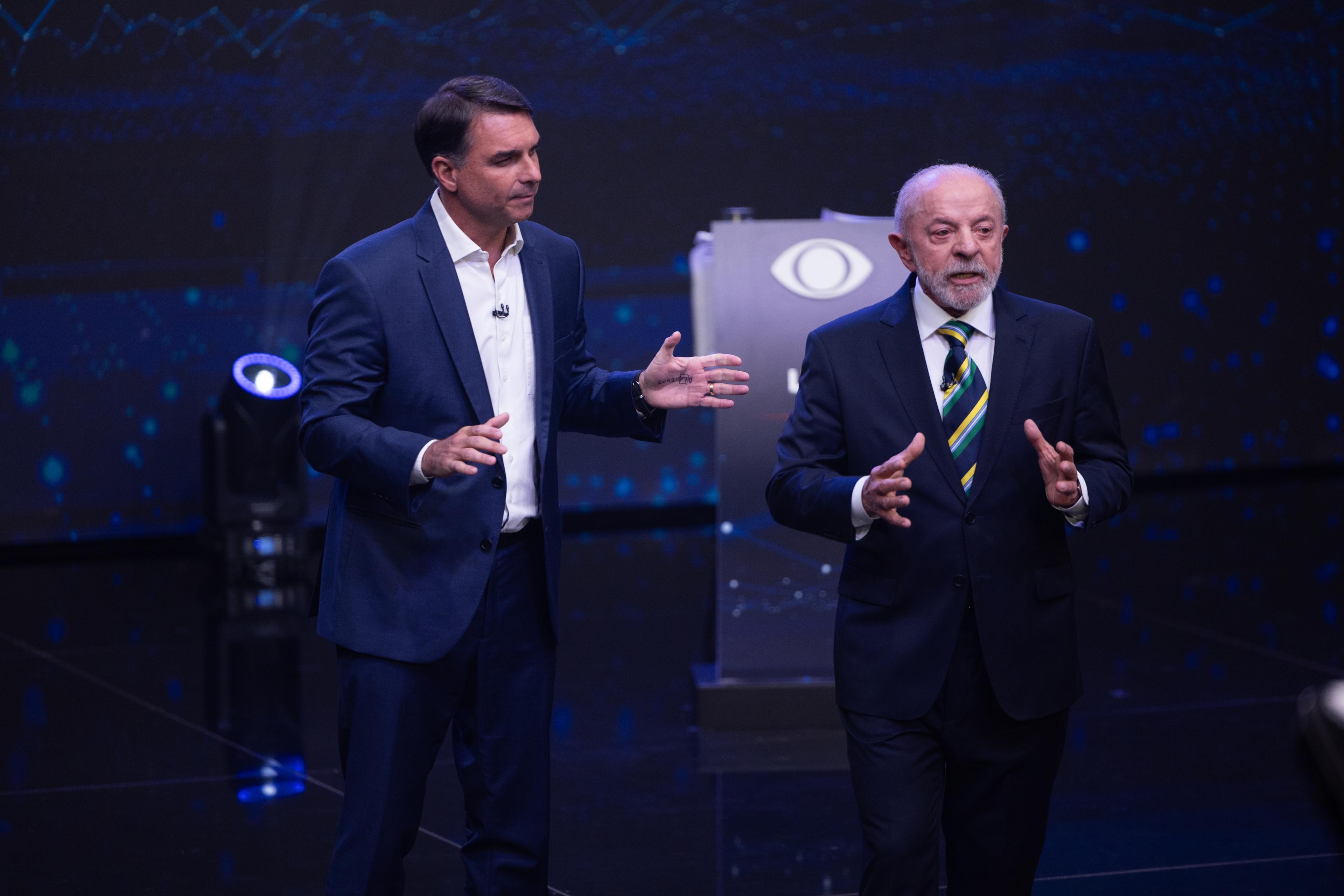 Lula and Bolsonaro trade accusations in heated first debate