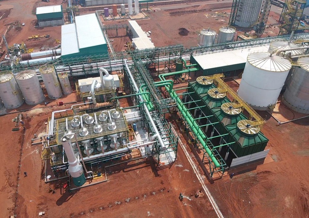 CerradinhoBio’s plant in Maracaju, Mato Grosso do Sul — Foto: Divulgação