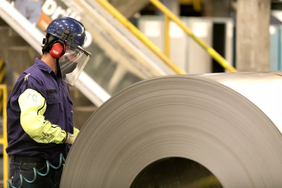In recent months, Brazil’s steel imports, especially from China, have surged, highlighting a conflict between two significant sectors of the national industry — Foto: Divulgação/ArcelorMittal