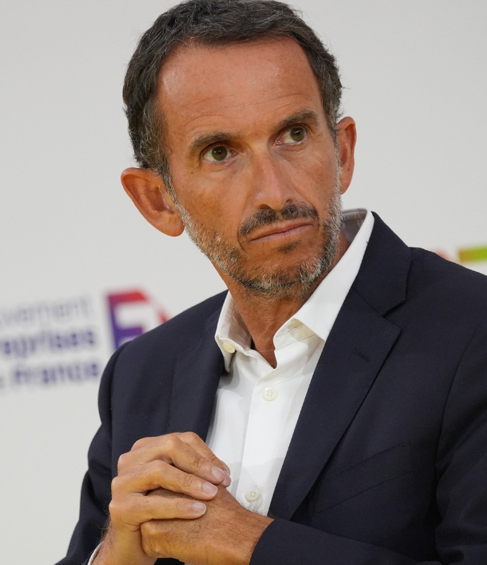 Alexandre Bompard, of Carrefour — Foto: Nathan Laine/Bloomberg