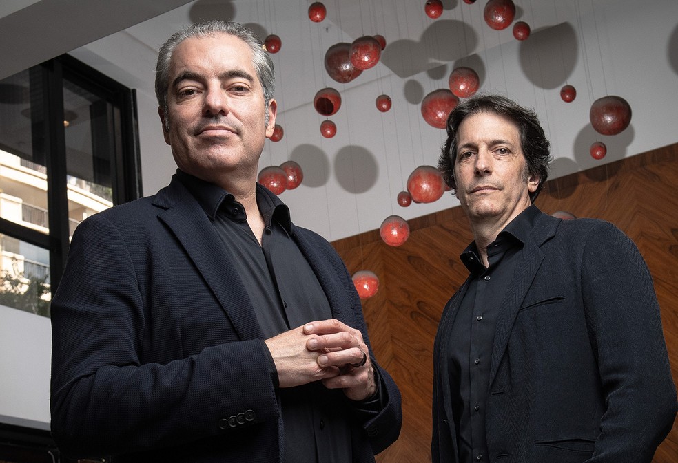 (From left) EduardoTerra and Alberto Serrentino — Foto: Gabriel Reis/Valor