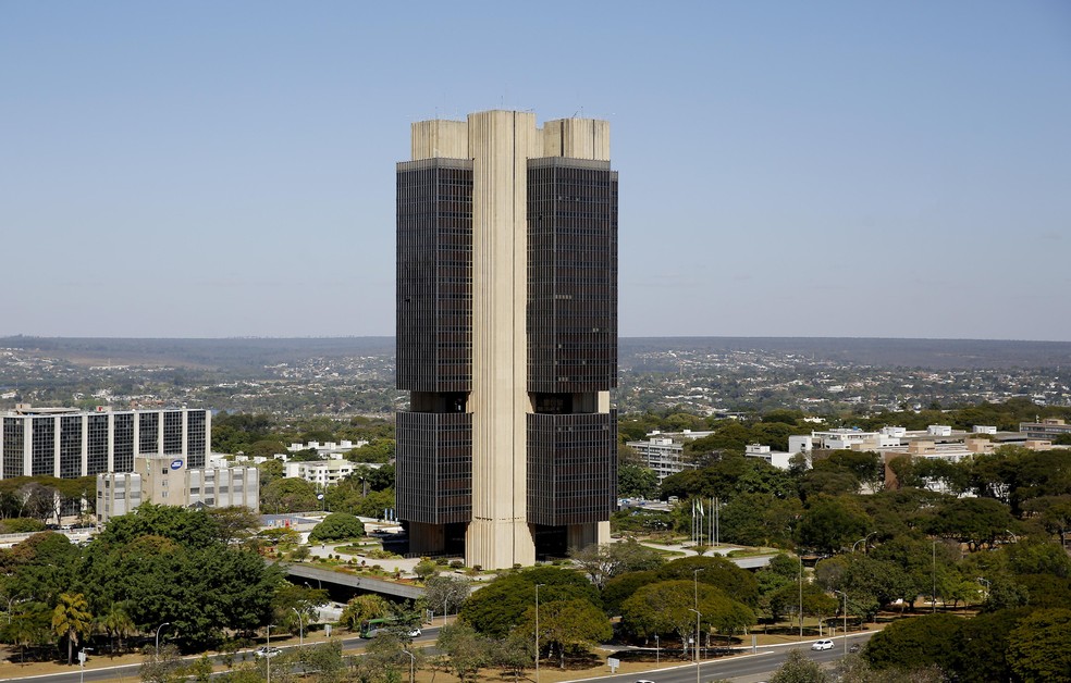 Central Bank’s building in Brasília — Foto: Raphael Ribeiro/BCB