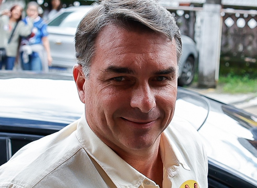 Flávio Bolsonaro — Foto: Eduardo Anizelli/Folhapress