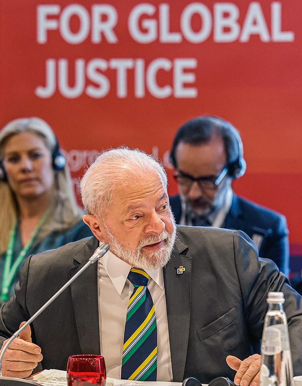 Lula says rich nations' promises are 'lip service that feeds