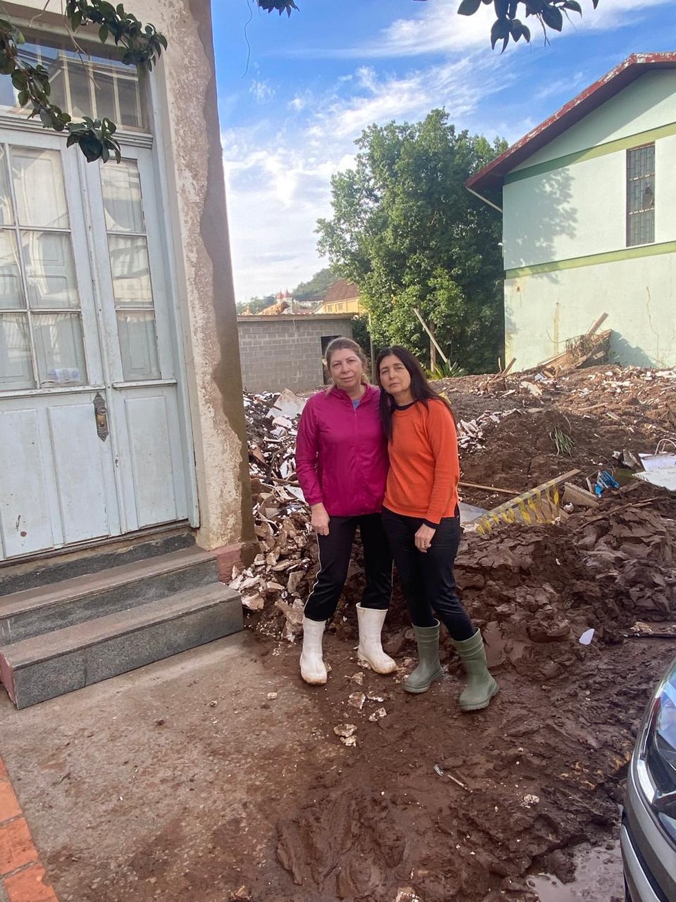 Marcia Musskopf and Sandra Barzotto, who own two stores in Roca Sales, Rio Grande do Sul — Foto: Arquivo pessoal