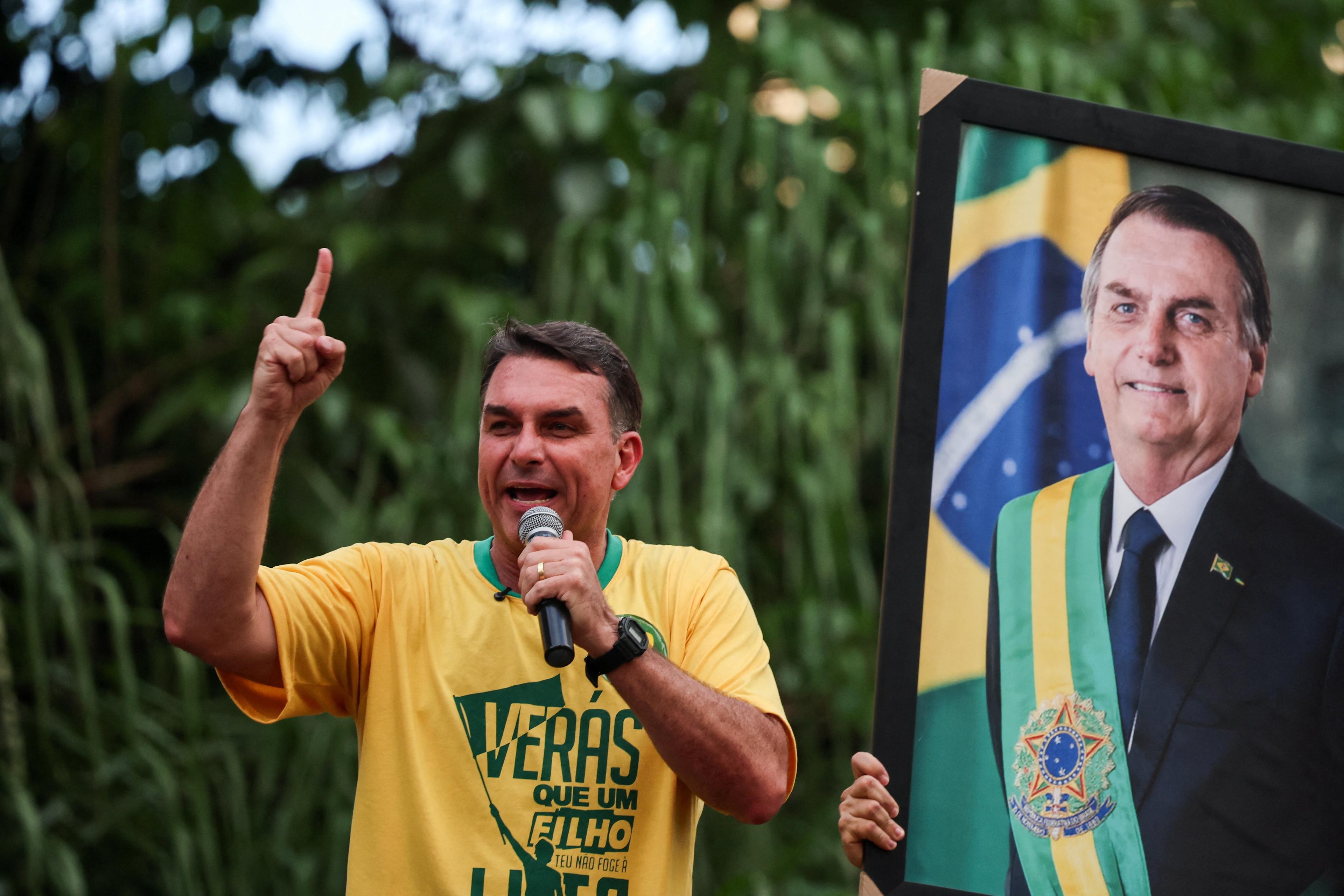 In Brazil’s financial hub, Flávio is already seen as president