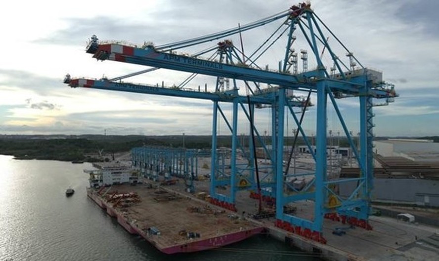 APM’s 100% electric container terminal in Pernambuco