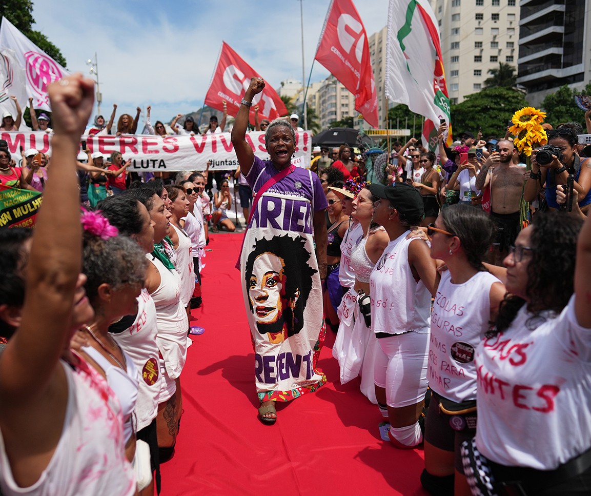 Demonstrations across Brazil demand action against femicide